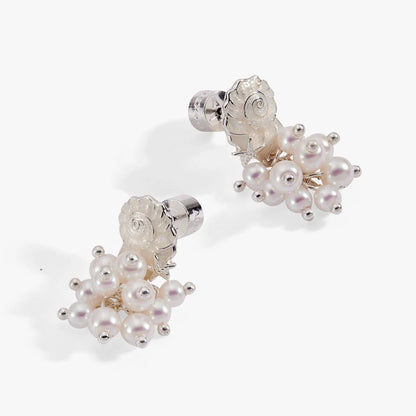 Salt and Sea Pearl Statement Coastal Earrings