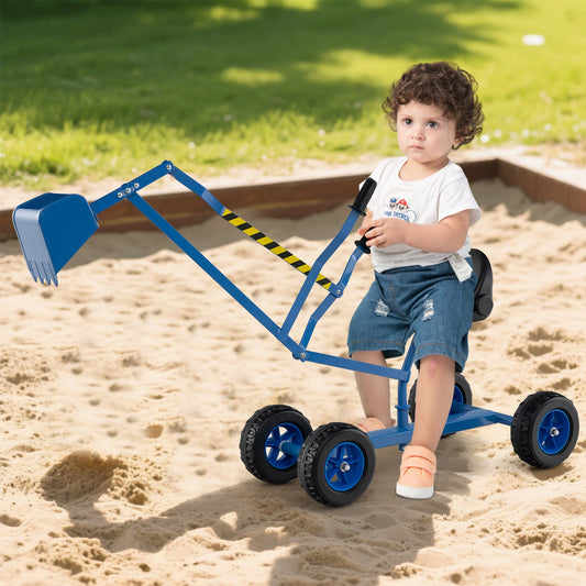 Sand Digger for Kids with 2-Handed Controls and Flexible Shovel - Tampa Home & Garden Store