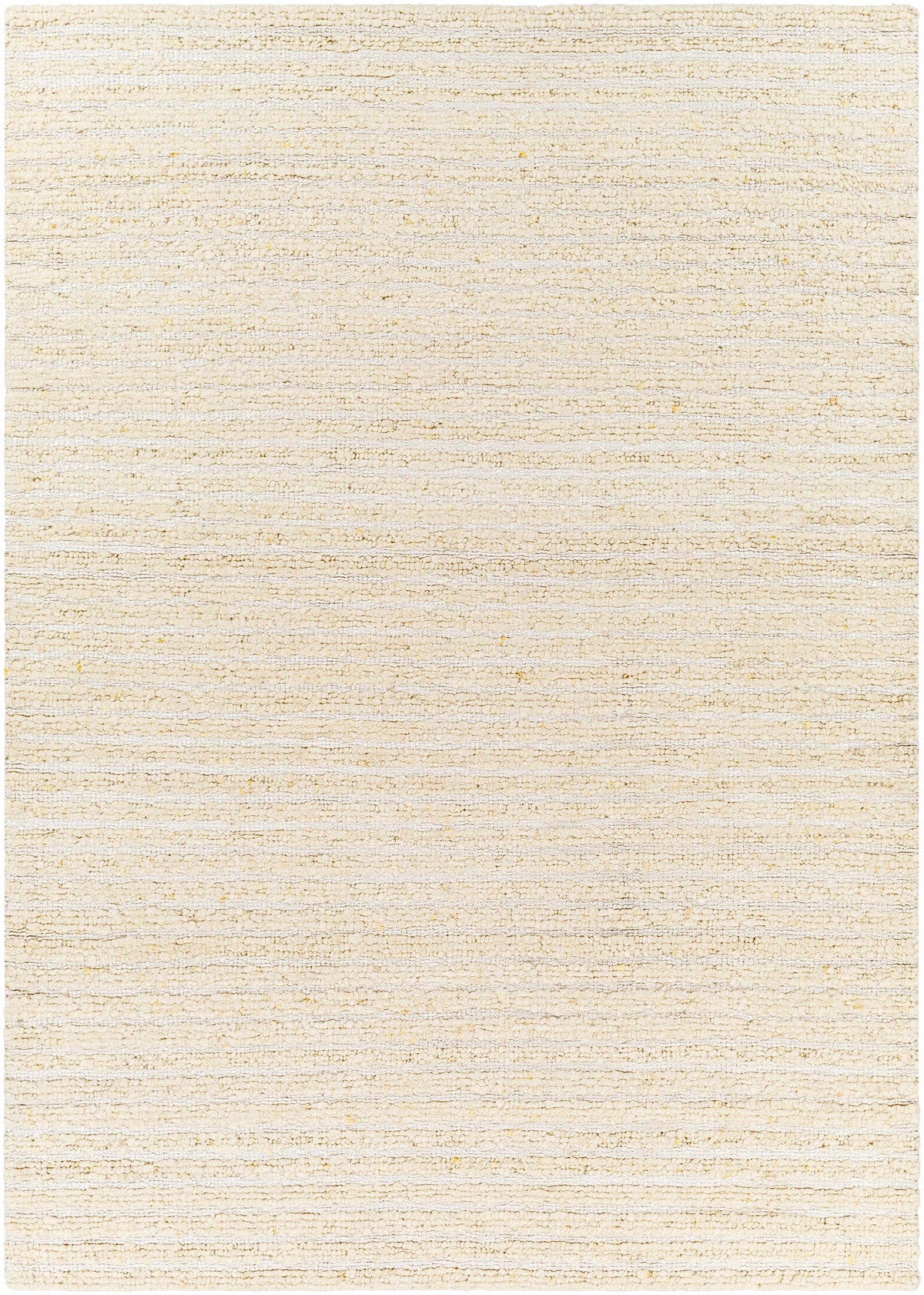 Debra Area Rug by Boutique Rugs, warm beige textured loop-pile with subtle stripes on Tampa Home & Garden Store
