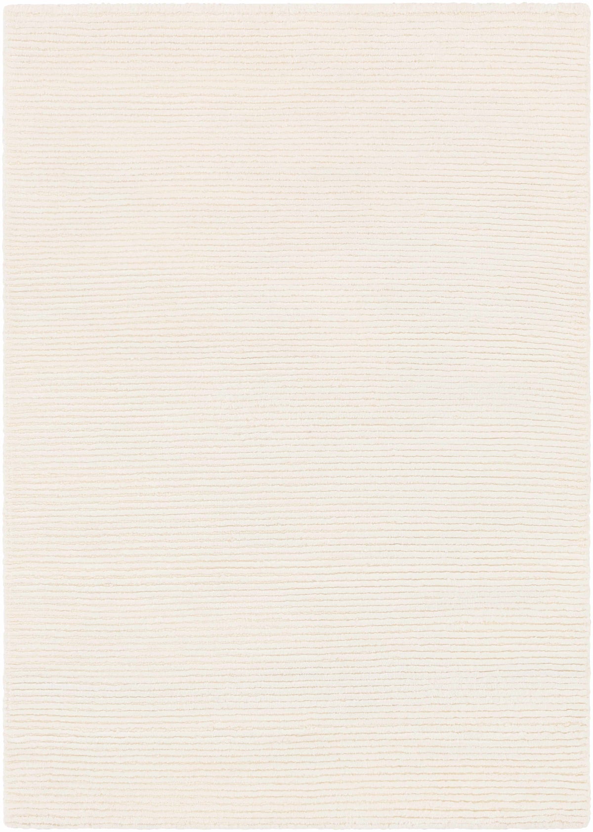 Sabinsville Carpet rug in cream with subtle horizontal texture by Boutique Rugs on Tampa Home & Garden Store