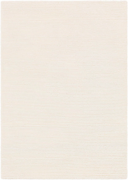 Sabinsville Carpet rug in cream with subtle horizontal texture by Boutique Rugs on Tampa Home & Garden Store