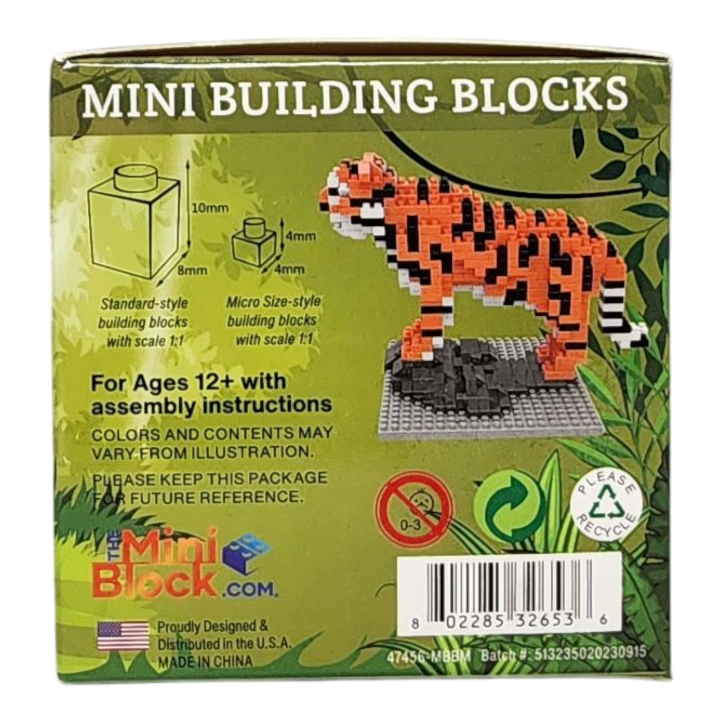 Mini bloques de construcción - Tigre
