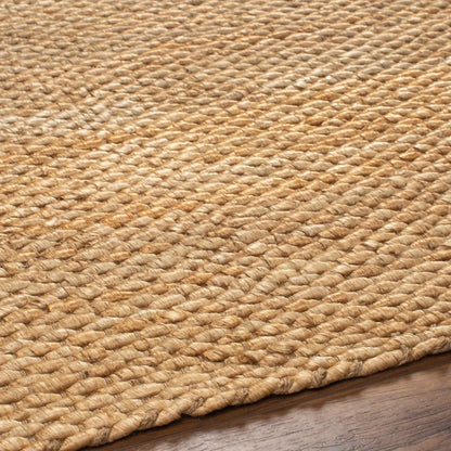 Olof Hand Woven Jute Rug natural beige braided fibers Boutique Rugs clearance on Tampa Home & Garden Store