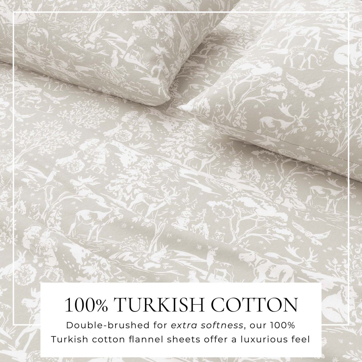 Turkish Cotton Sheet Set and Seasonal Prints