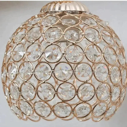 Sculptural Gold Violinist Crystal Wall Lamp