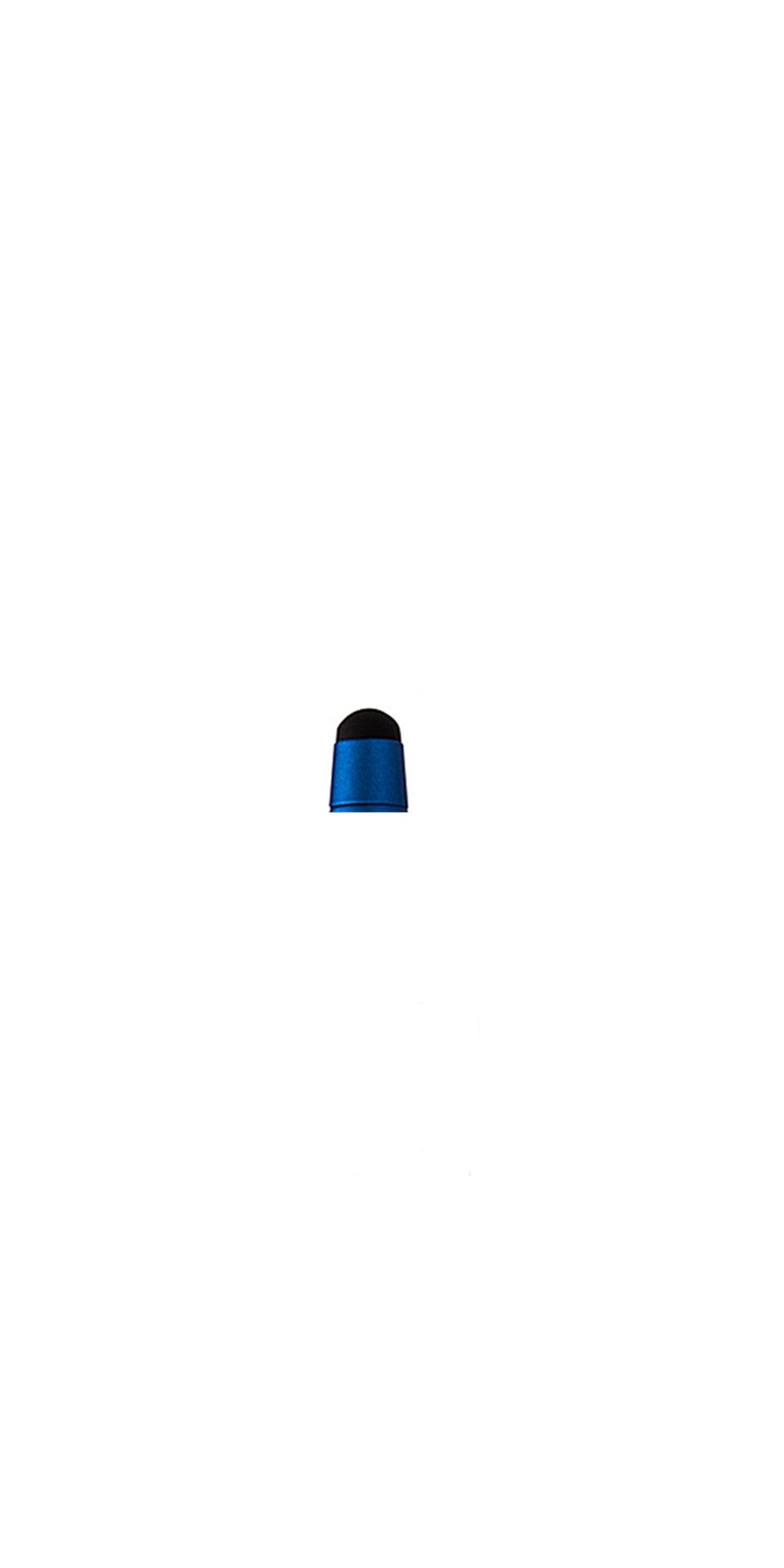 Stylus attachment for Metallic Blue Tech3+™ Pen by A.T. Cross, metal cap with black tip on Tampa Home & Garden Store