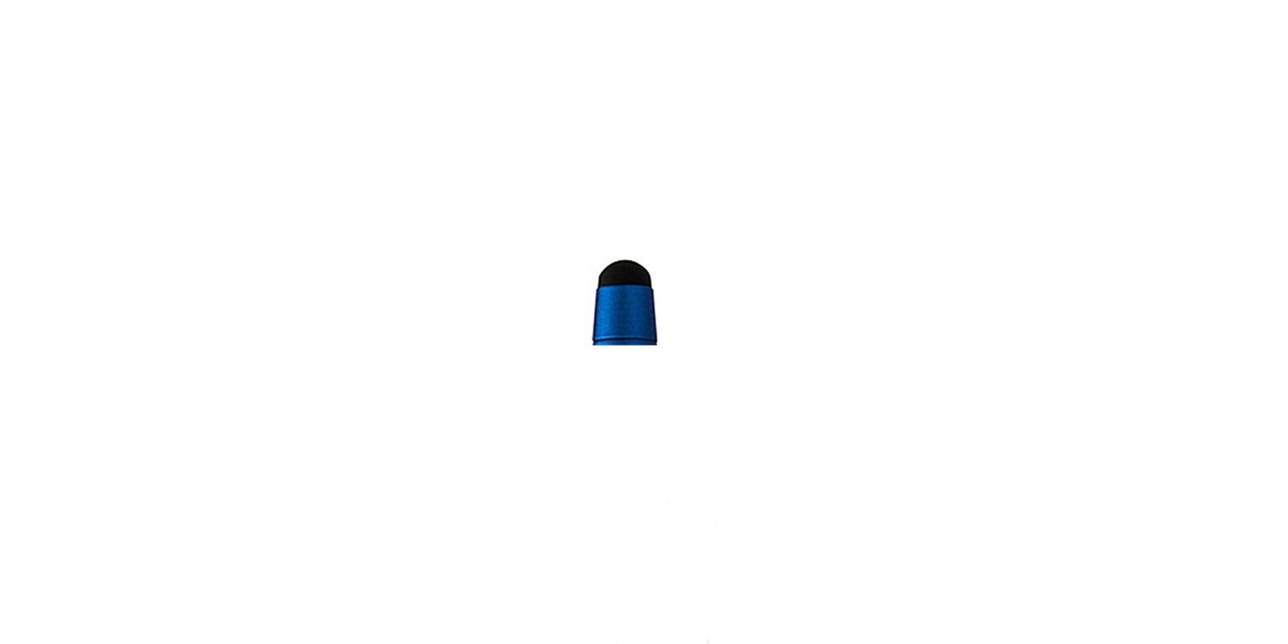 Stylus attachment for metallic blue Tech3+ Pen by A.T. Cross, black tip on Tampa Home & Garden Store