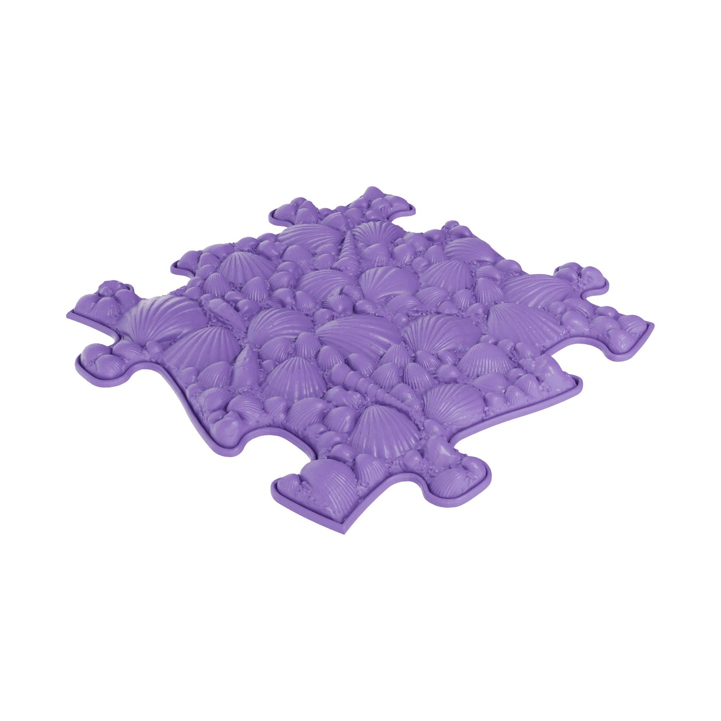 Extra Large Sensory Playmat Set by TINNITOTS, purple seashell texture mats on Tampa Home & Garden Store