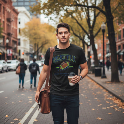 Seattle football tee and Pacific Northwest 1976