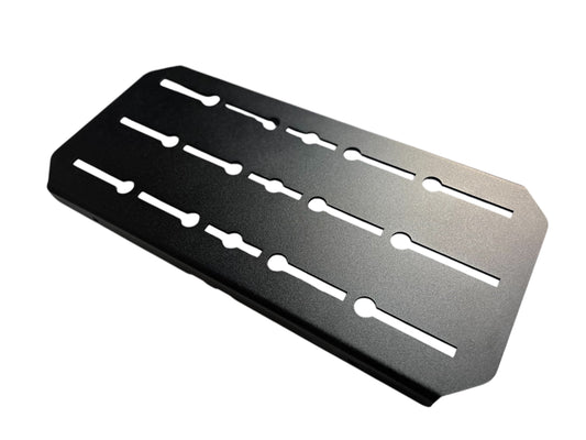 Avatar Modular Massif Molle Panel mount plate with black slotted rails on Tampa Home & Garden Store