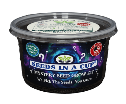 Kit de cultivo de plantas misteriosas: semillas de plantas sorpresa en una taza para su experiencia hortícola curada. 