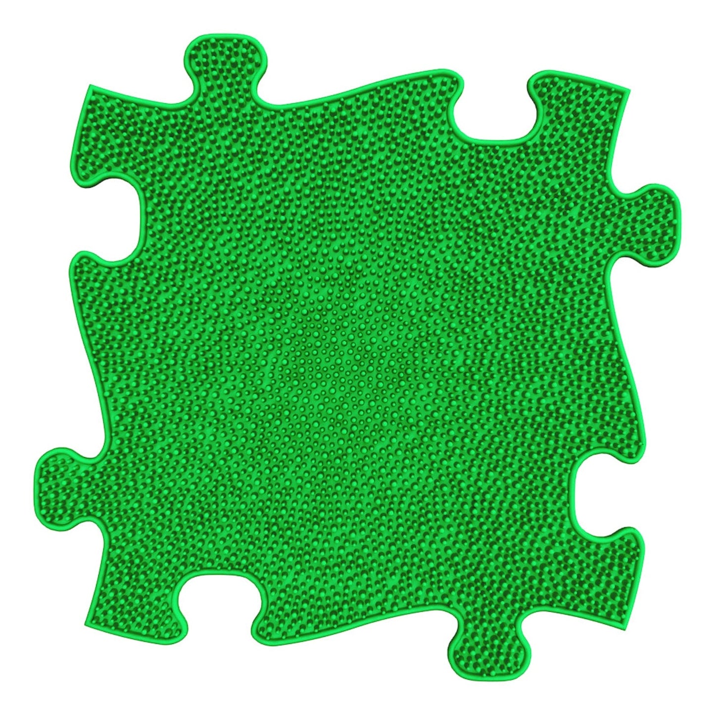 Pets Sensory Snuffle Set play mat puzzle piece, bright green with dotted texture by TINNITOTS on Tampa Home & Garden Store