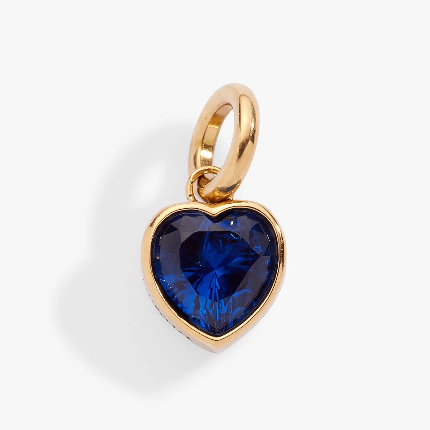 September Protection Heart Birthstone Charm