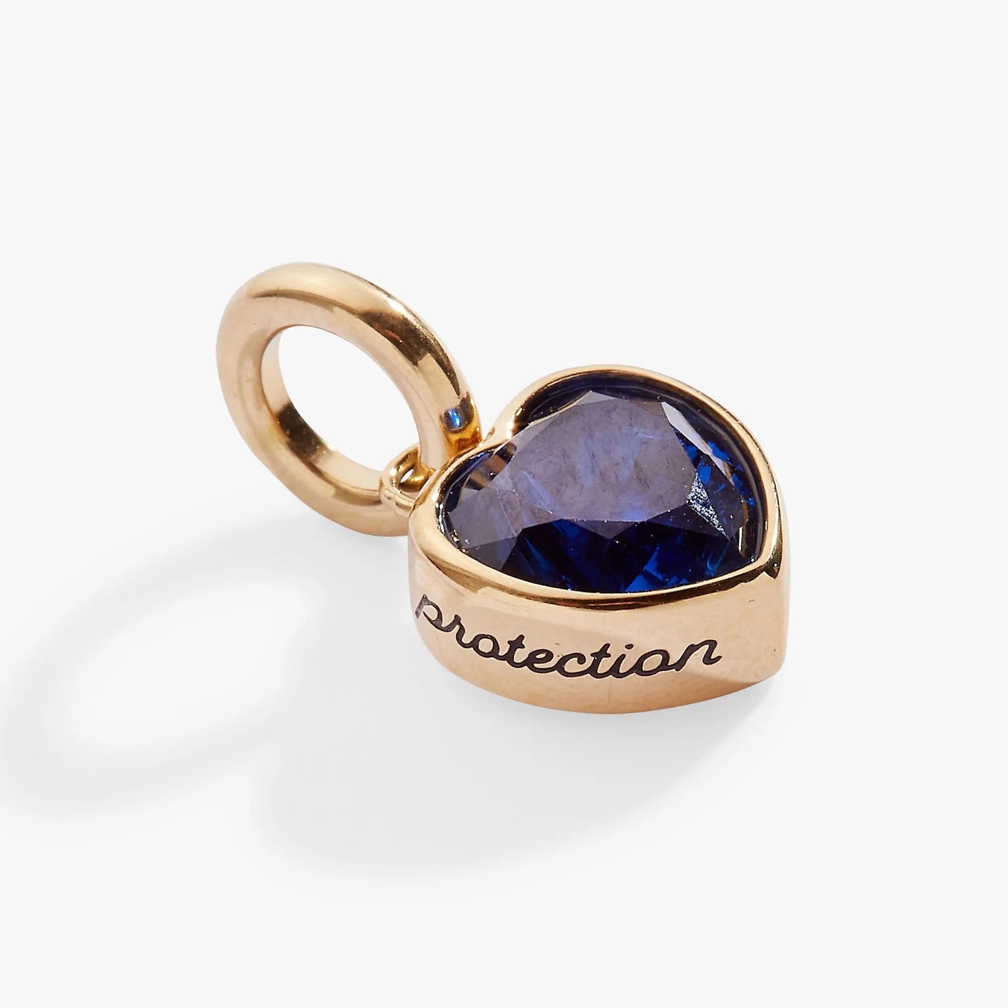 September Protection Heart Birthstone Charm