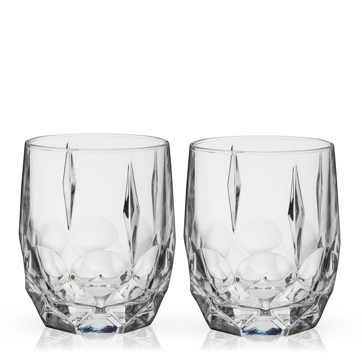 Bruno Crystal Cocktail Glasses and a Heavy Base