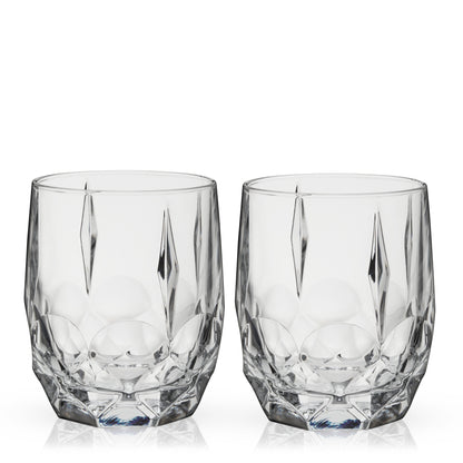 Bruno Crystal Cocktail Glasses and a Heavy Base