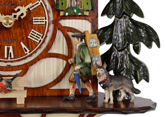 Black Forest Magic - Brown - HerrZeit by Adolf Herr Cuckoo Clock - Tampa Home & Garden Store