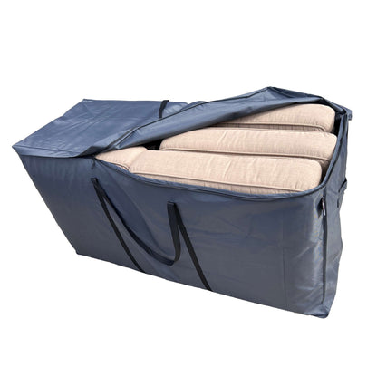 Sofa Cushion Bag Mercury by Shield Outdoor Covers cushion storage bag in blue on Tampa Home & Garden Store
