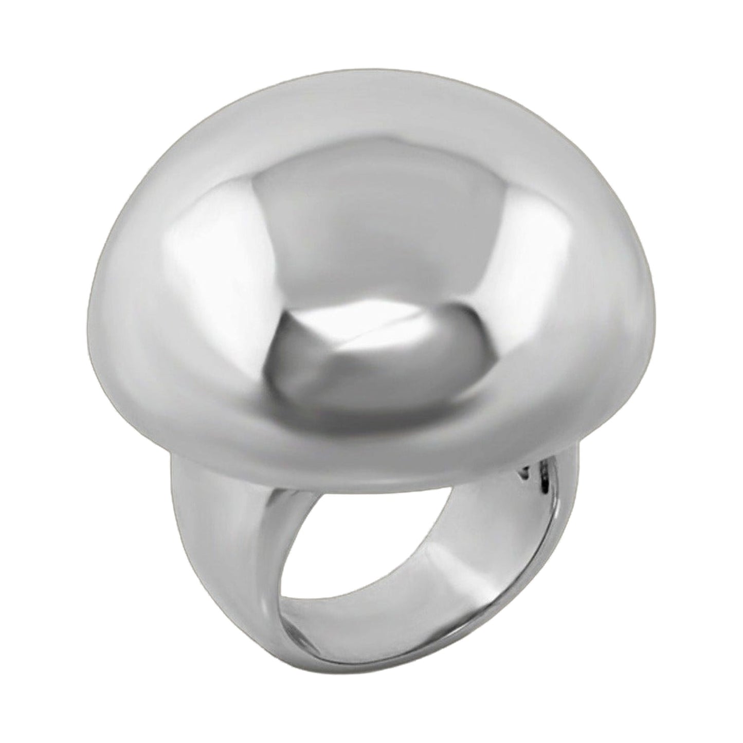Dome Cocktail Ring by Lauren G Adams in silver-tone metal on Tampa Home & Garden Store