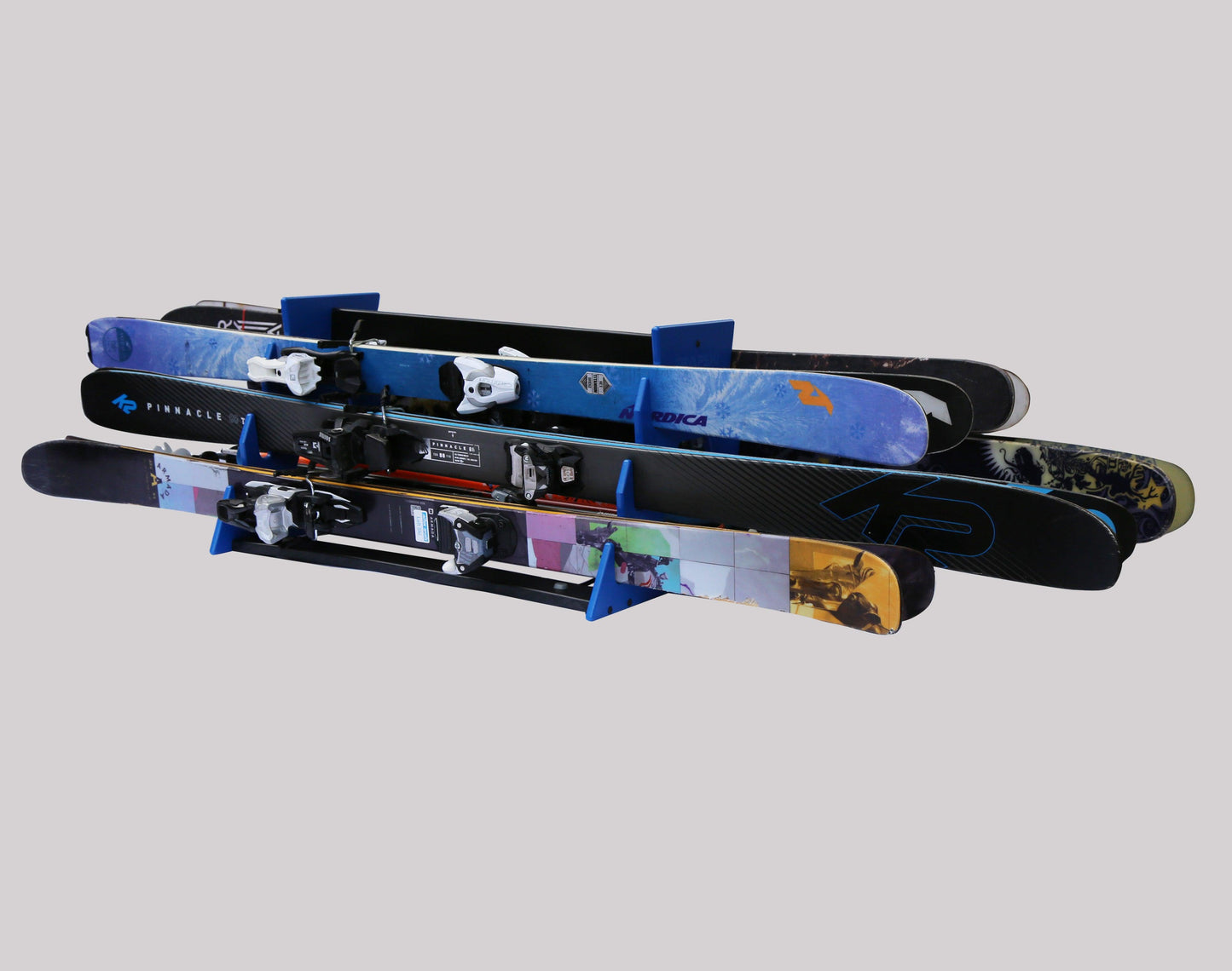 Porte-skis tout-terrain mobile TRAPSKI SIX PACK et porte-snowboard standard