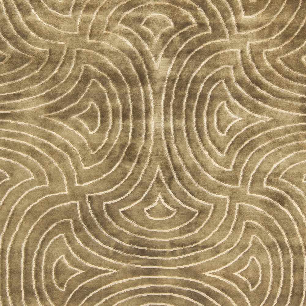 Sidney Area Carpet beige rug with concentric geometric pattern by Boutique Rugs on Tampa Home & Garden Store