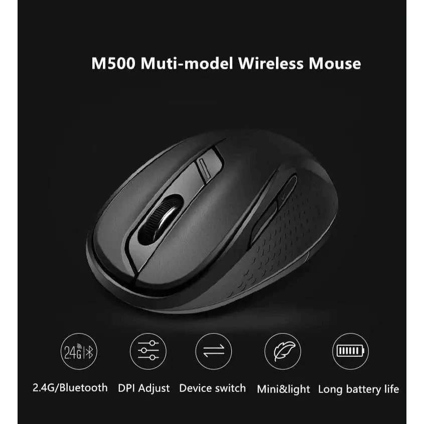 Stevvex silent laptop wireless mouse with adjustable DPI and dual 2.4G/Bluetooth connectivity on Tampa Home & Garden Store