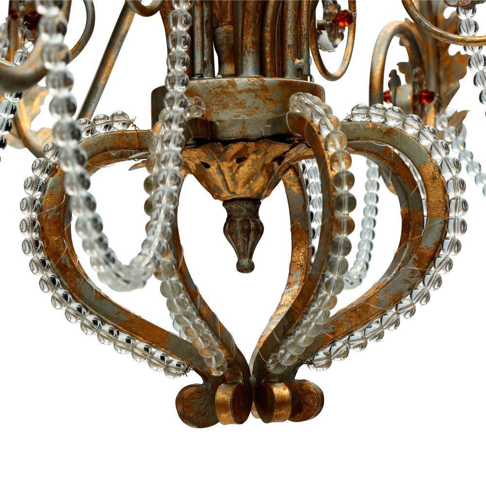 Hampton Bay Allure 8 Light Crystal Chandelier