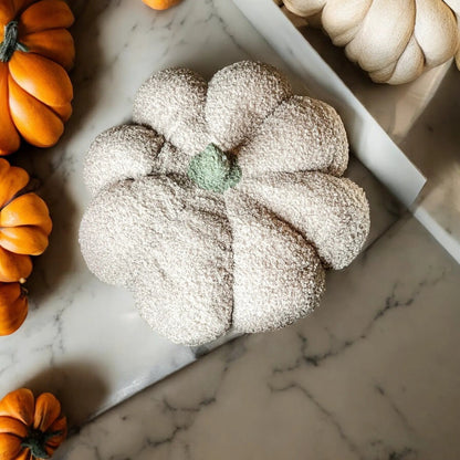 Blair Pumpkin Plush Decorative Pillow For Fall