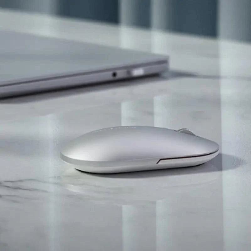 Stevvex wireless optical mouse, white slim USB/Bluetooth laptop mouse on Tampa Home & Garden Store