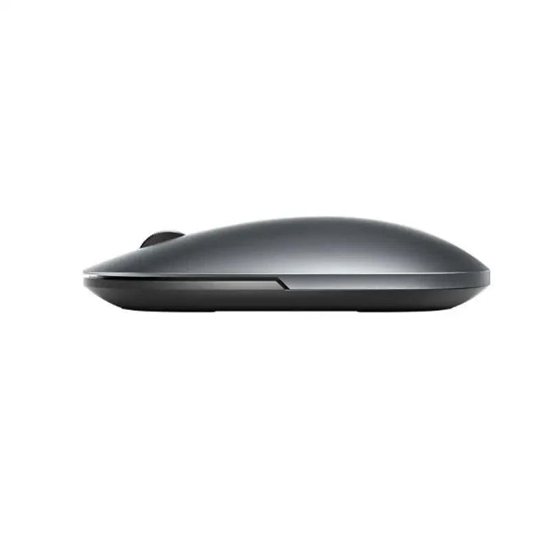 Stevvex wireless optical mouse, white/black two-tone, slim curved profile for laptop on Tampa Home & Garden Store