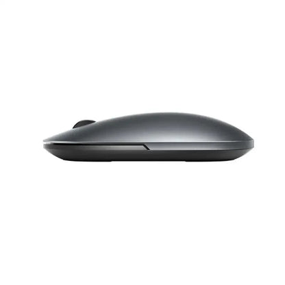Stevvex wireless optical mouse, white/black two-tone, slim curved profile for laptop on Tampa Home & Garden Store