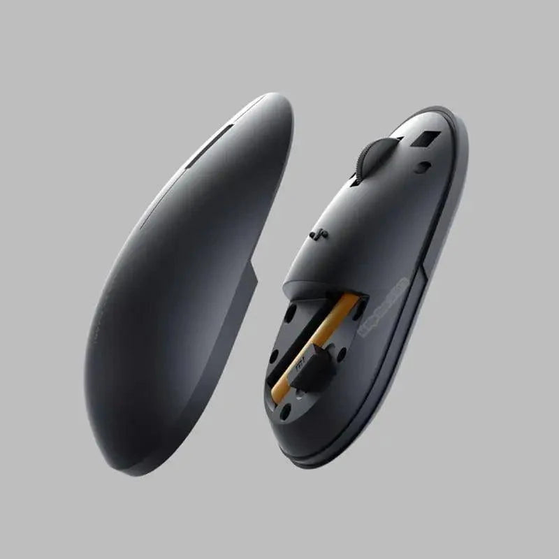 Stevvex wireless optical mouse white/black, USB/Bluetooth, slim rechargeable laptop mouse on Tampa Home & Garden Store