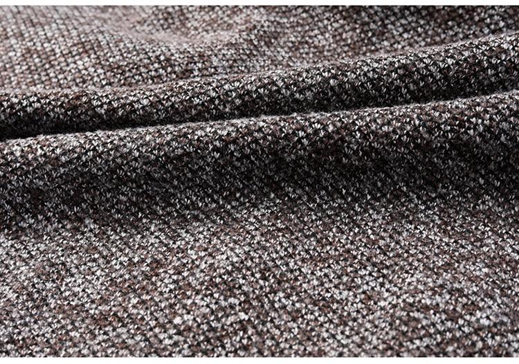 Stevvex men's jacket brown tweed fabric close-up on Tampa Home & Garden Store