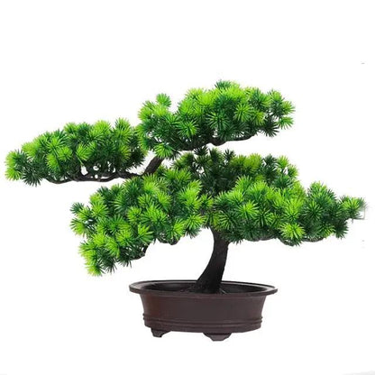 Lifelike Bonsai Pine Tree Decor and Gift