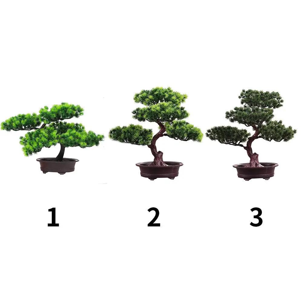 Lifelike Bonsai Pine Tree Decor and Gift