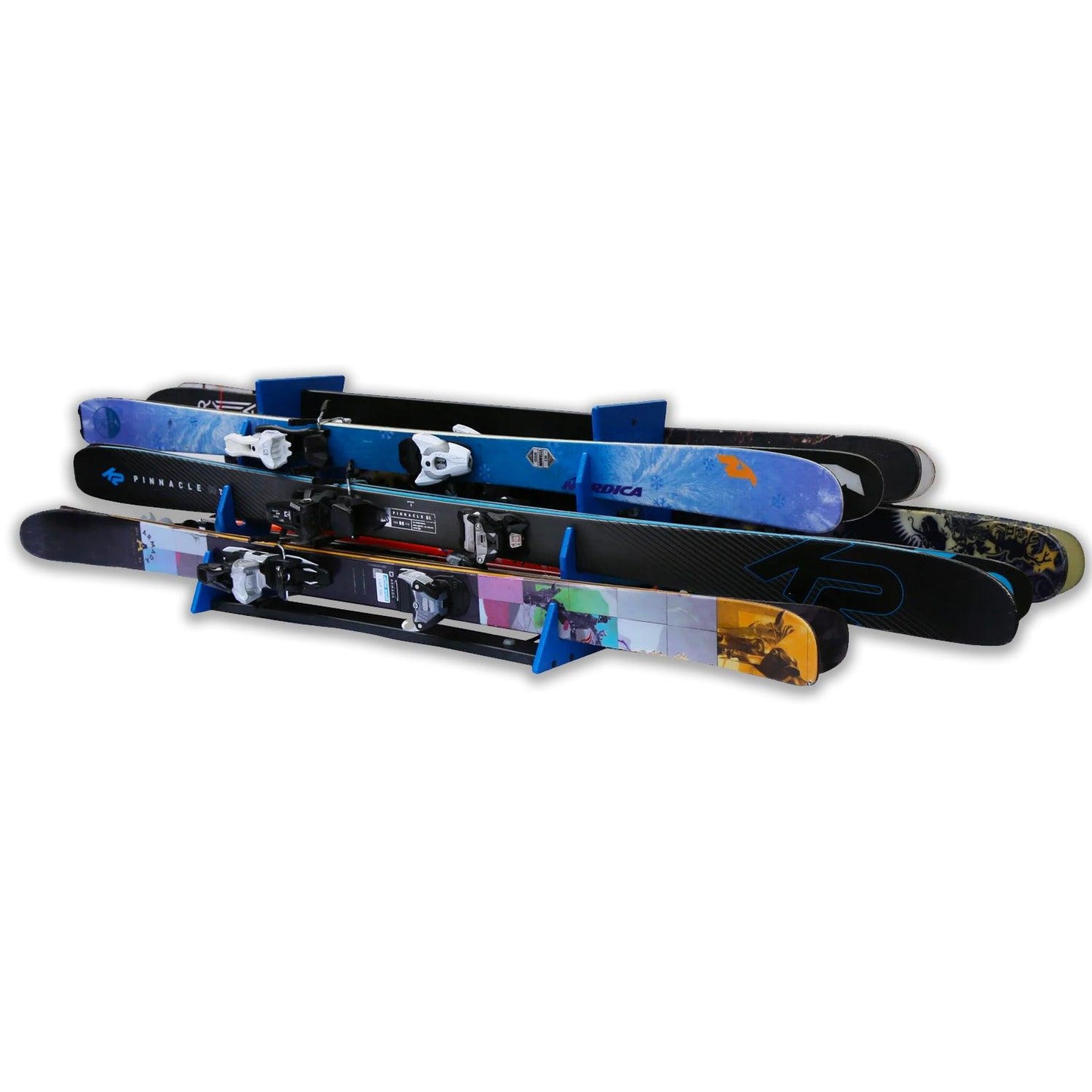 Porte-skis tout-terrain mobile TRAPSKI SIX PACK et porte-snowboard standard