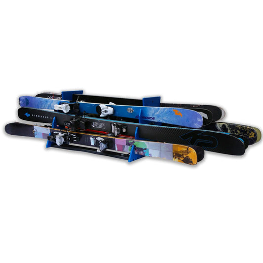 Porte-skis tout-terrain mobile TRAPSKI SIX PACK et porte-snowboard standard