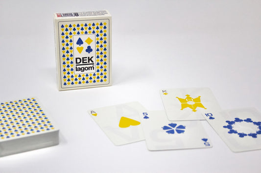DEK of Cards: lagom (Sweden) - Impeccably Designed Scandinavian Playing Cards - Tampa Home & Garden Store