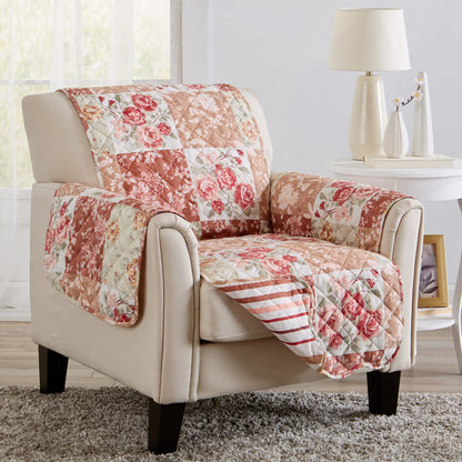 Stylish Floral Patchwork Cover and Protector