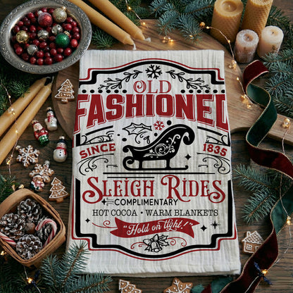 Sleigh + Candy Canes