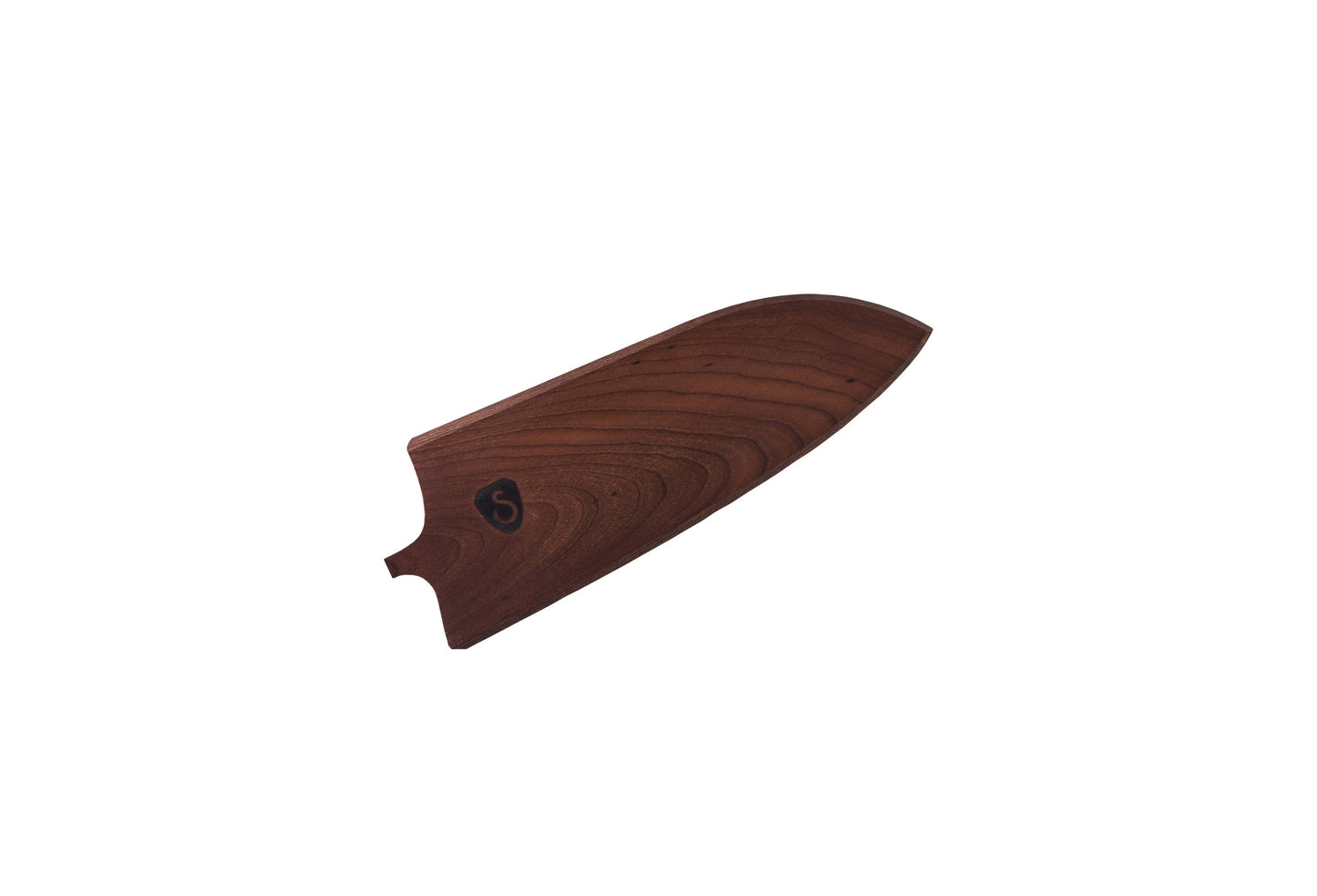 6-inch wooden knife sheath in dark walnut finish by STEELPORT Knife Co on Tampa Home & Garden Store