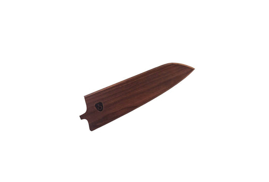 STEELPORT 8in wooden knife sheath dark walnut finish on Tampa Home & Garden Store