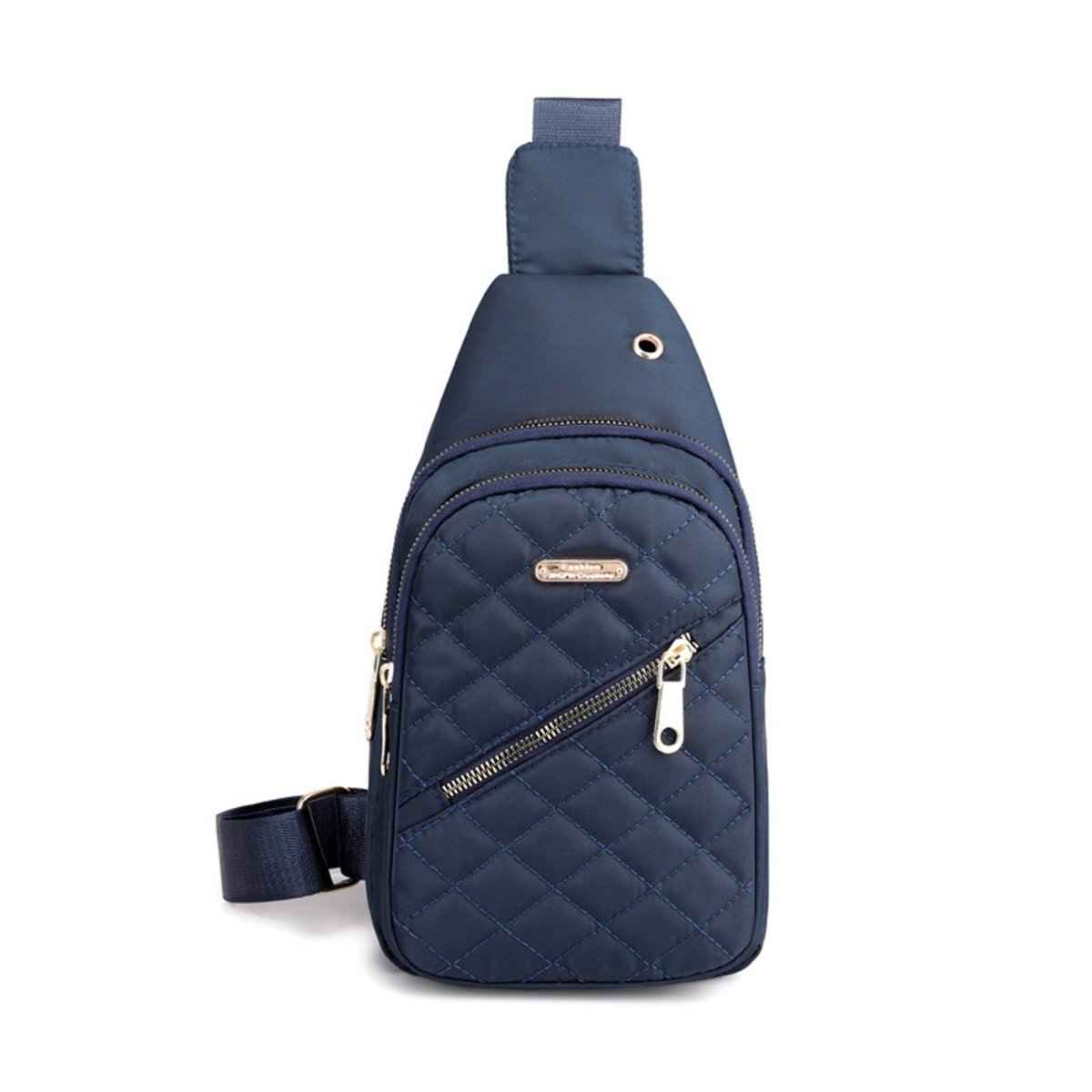 Women's Nylon Crossbody Bag for Travel and Hiking
