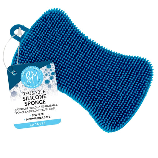 Éponge en silicone réutilisable