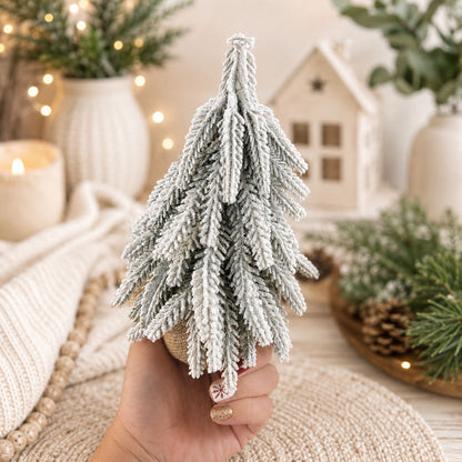 Sapins de Noël enneigés NOUVEAU