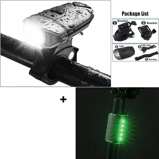 Stevvex ST90SP1054ZSR bicycle light with wireless remote USB rechargeable rear LED taillight on Tampa Home & Garden Store
