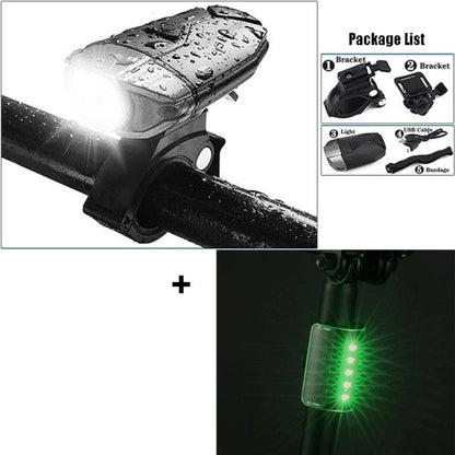Stevvex ST90SP1054ZSR bicycle light with wireless remote USB rechargeable rear LED taillight on Tampa Home & Garden Store