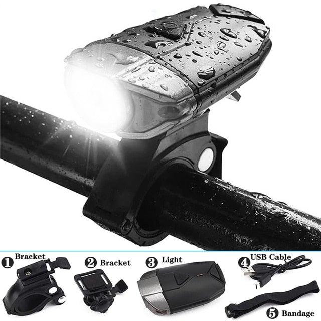 Stevvex smart bike light with wireless remote, USB rechargeable rear LED lamp on Tampa Home & Garden Store