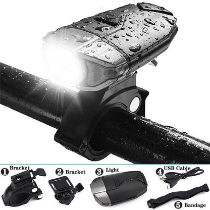 Stevvex smart bike light with wireless remote, USB rechargeable rear LED lamp on Tampa Home & Garden Store