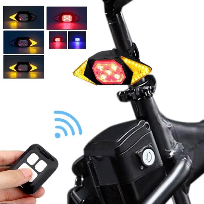 Smart Bike Light with Wireless Remote Signals